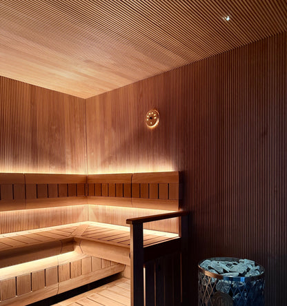 OTSO Kajo Sauna Glasfaser + LED
